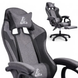 Комп'ютерне геймерське крісло з тканини EC Gaming UP29 Сіро-чорний LEVELUP_KO40SZ фото 4