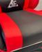 Ігрове комп'ютерне крісло GAMING Master Чорно-червоне з екошкіри з підставкою для ніг MASTER_KO24CZE_ЧЕРВОНИЙ фото 3