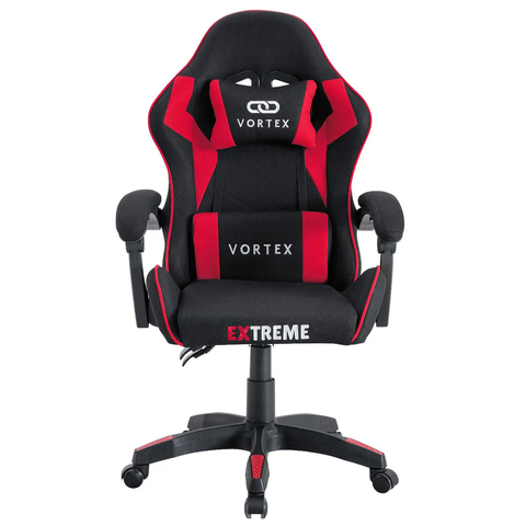 Комп'ютерне крісло тканинне Extreme VORTEX червоний для геймерів та роботи VORTEX_ЧЕРВОНИЙ фото