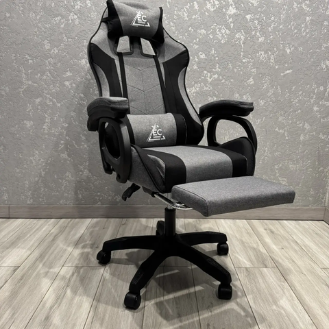 Комп'ютерне геймерське крісло з тканини EC Gaming K40 сірий  STRIKER_KO40SZ фото