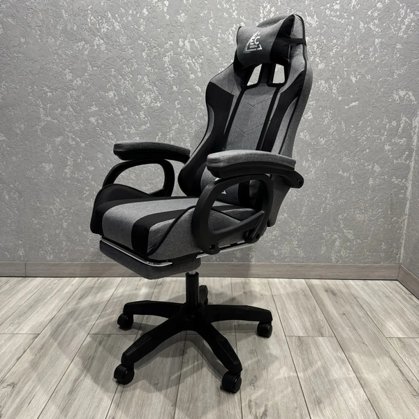 Комп'ютерне геймерське крісло з тканини EC Gaming K40 сірий  STRIKER_KO40SZ фото