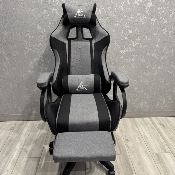 Комп'ютерне геймерське крісло з тканини EC Gaming K40 сірий  STRIKER_KO40SZ фото