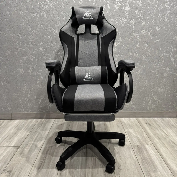 Комп'ютерне геймерське крісло з тканини EC Gaming K40 сірий  STRIKER_KO40SZ фото